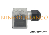 DIN43650AはIP67電磁弁のコイルのコネクター2P+E 3P+Eを防水する
