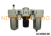 AC4000-06 3/4' SMC型 氣動式FRLユニット 空気フィルター調節器 潤滑器