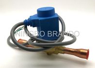 Fluorinatedガス管線のための真鍮ボディ銅の管の冷凍の電磁弁が付いている018F6701ソレノイド