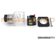 DIN43650A PG11 2P+E 電磁コイルコネクタ LED インジケーター IP65 AC DC