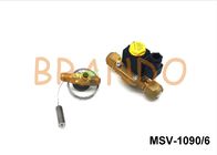 真鍮の自然な色ガス電磁弁G3/4」SAE MSV-1090/6のダイヤフラムの構造