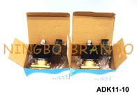 G3/8」ADK11-10A/10G/10N CKDのタイプ真鍮の電磁弁の操縦者の蹴り2の方法ダイヤフラム弁