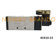 4V410-15 1/2」5方法2位置の単一の空気の電磁弁のAirTACのタイプ400のシリーズ