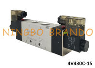 AirTCタイプ4V430C-15 5方法3位置の1/2」空気の電磁弁のオートメーションの機械制御の部品