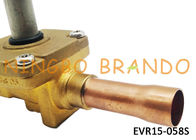 032L1228 DanfossのタイプEVR15 5/8&quot;冷房装置のためのソレノイドVaveおよびコイルのない空気調節の真鍮ボディ