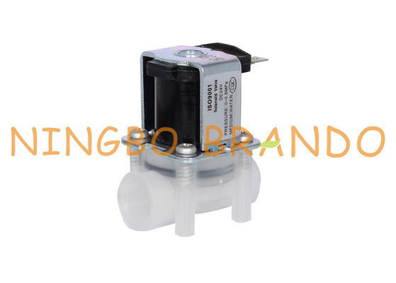 NPT1/4'' Female Threaded Inlet Feed Plastic Water RO Solenoid Valve