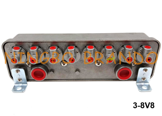 3-8V8 Goyenのタイプ ソレノイドの試験弁のエンクロージャ12VDC 24VDC 110VAC 220VAC