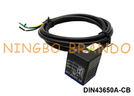 DIN43650AはIP67を形成したLEDが付いているケーブルの電磁弁のコイルのコネクターを防水する