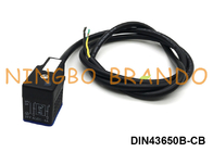 DIN43650B IP67 LEDが付いている防水形成されたケーブルのソレノイドのコイルのコネクター
