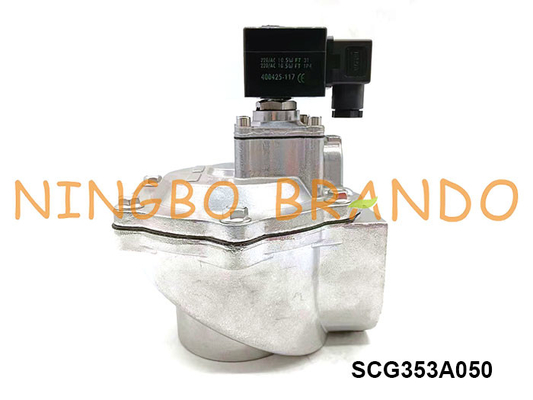 SCG353A050 2&quot;は集じん器のための353のシリーズ ダイヤフラムのソレノイドの脈拍のジェット機弁に通した