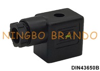 DIN43650B 2P+E MPMの黒の電磁弁のコネクターEN 175301-803