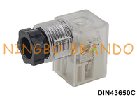 DIN 43650の形態Cの電磁弁のコイルのコネクター9.4mm 2P+E 3P+E