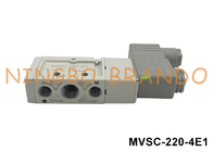 MVSC-220-4E1 MINDMAN型 パネウマティックソレノイドバルブ 5/2 Way 220VAC 24VDC