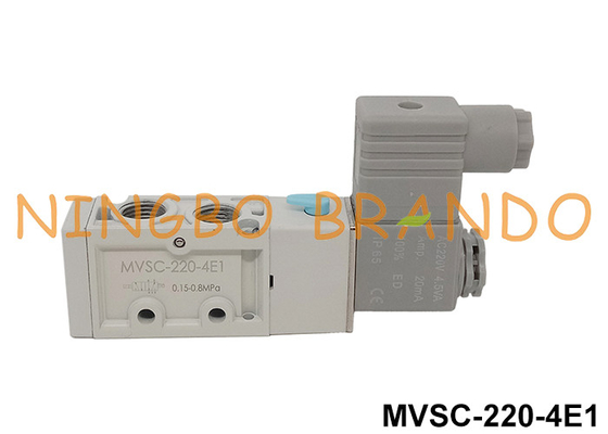 MVSC-220-4E1 5/2 Way パネウマティック電磁弁 12V 24V 110V 220V