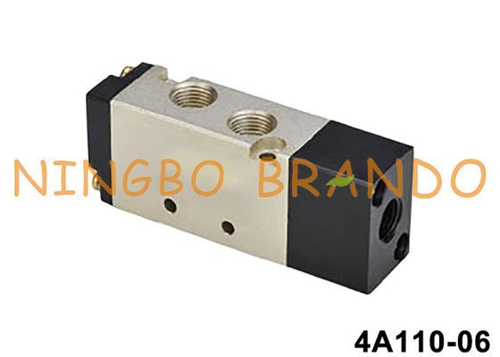 AirTac タイプ 4A110-06 1/8インチ 空気圧パイロットバルブ 5/2ウェイ NC