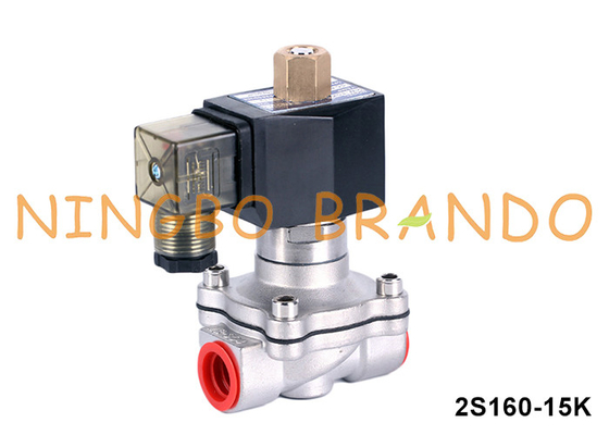 1/2'' 2 Way 通常オープンウォーターステンレス鋼電磁弁 220V 110V 24V 12V