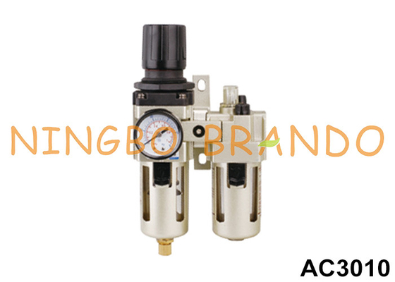 AC3010 1/4' 3/8' 空気フィルター調節器 潤滑器 FR.L 組み合わせ