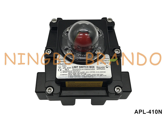 APL-410N 爆破防止制限スイッチボックス ボールバルブ用バルブ位置指示器