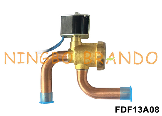 FDF13A08 5/8' Sanhua型熱ポンプ用電磁弁 24V 110V 220V
