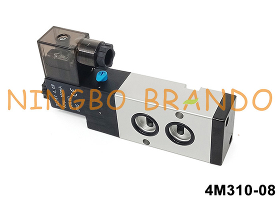 エアタックタイプ4M310-08 ナミュールパイロット電磁弁5/2 方向 24V 220V