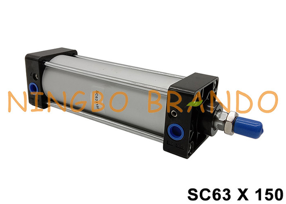 エアタックタイプ SC63x150 ワイストッド エアシリンダー 63mm 穴 150mm ストローク