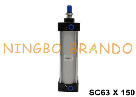 エアタックタイプ SC63x150 ワイストッド エアシリンダー 63mm 穴 150mm ストローク