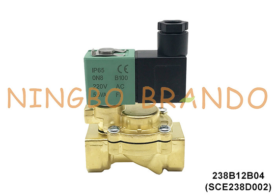 SCE238D002 1/2' ASCO型ブラス式電磁気電源弁 220VAC 110VAC 24VDC