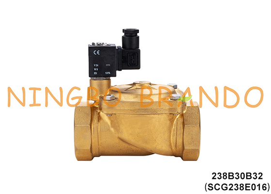 SCG238E016 1-1/4' ASCO型水型ブラス電磁弁 24VDC 110VAC 220VAC
