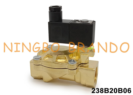 ASCOタイプ238シリーズ 3/4' ブラスボディ付き電磁弁 24V 110V 220V