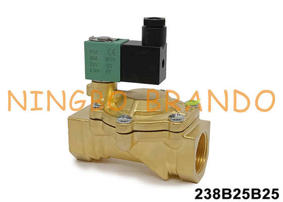1' ASCO型 SCG238E005 ブラス電磁弁 24VDC 110VAC 220VAC