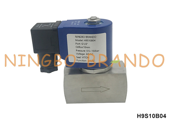 150bar 1/2'' 高圧電磁弁 水気ガス 24V 110V 220V