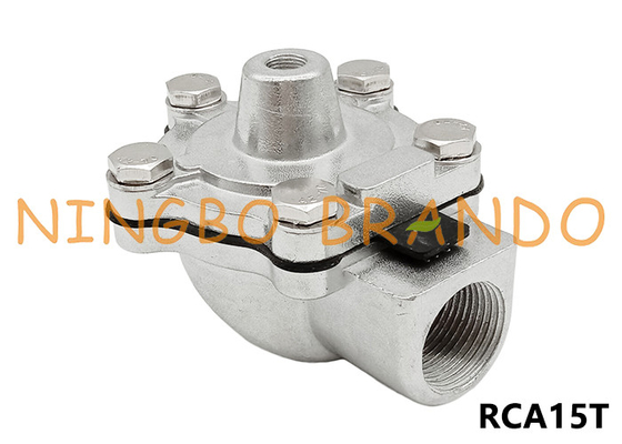 1/2' RCA15T 右角 リモートパイロットバルブ 掃除袋フィルター