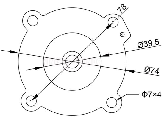 VP25 1'' HUANENG MD125パルスバルブ用ダイヤフラム修理キット
