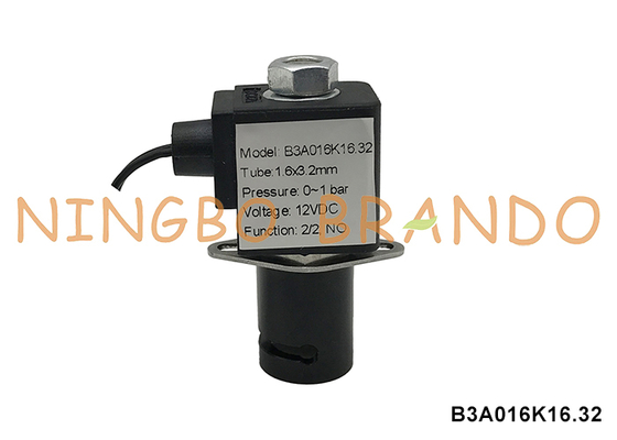 通常開ける電磁気圧縮弁 3.2mmチューブ 12V 24V 110V 220V