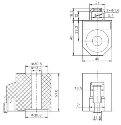 XKBL-00004 油圧コイル 300715-00038 Doosan Infracore 油圧ショベル 12V 24V用