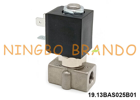 2 Way NC 30 bar Stainless Steel Solenoid Valve 1/8'' 1/4'' 220V 110V 24V 12V