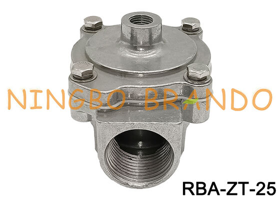 1インチ ストレートスルー リモートパイロット パルスジェット ダストコレクター ダイヤフラムバルブ