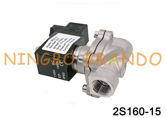 2S160-15 1/2 インチ 2/2 方ステンレス鋼ダイヤフラム バルブ