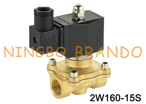 1/2'' 2W160-15 2 Way Normally Closed Brass Solenoid Valve