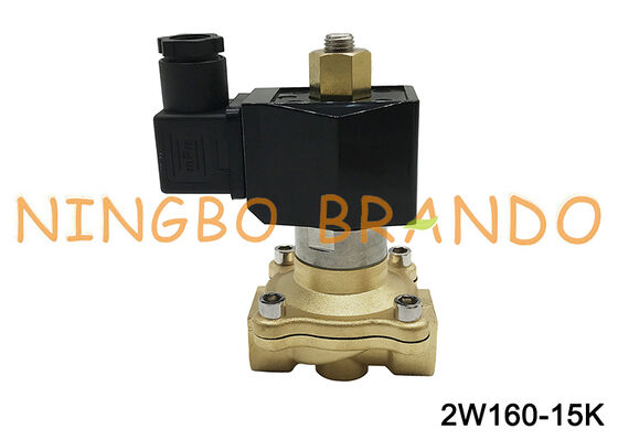 1/2 インチノーマルオープン真鍮電磁弁水 24V 110V 220V