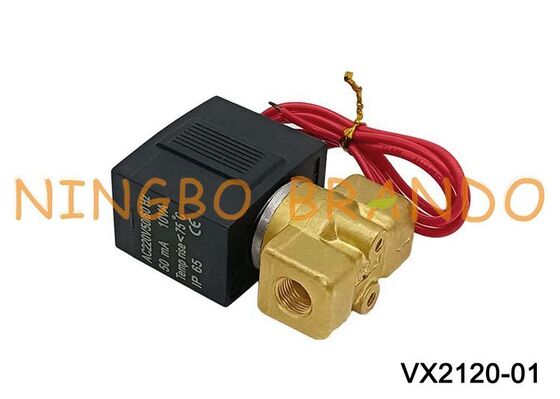 SMC タイプ VX2120-01 直動 2 方電磁弁 1/8 '' AC220V DC24V
