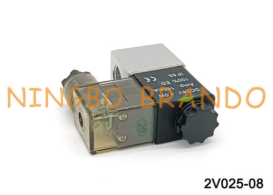 AIRTAC タイプ 2V025-08 常閉 12V 24V 220V 空気圧空気電磁弁
