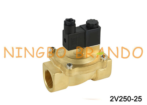Airtac タイプ 2V250-25 2 方電磁弁エアバルブ AC220V 110V DC12V 24V