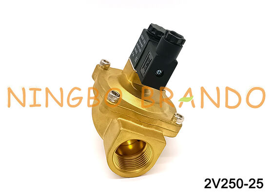 Airtac タイプ 2V250-25 2 方電磁弁エアバルブ AC220V 110V DC12V 24V