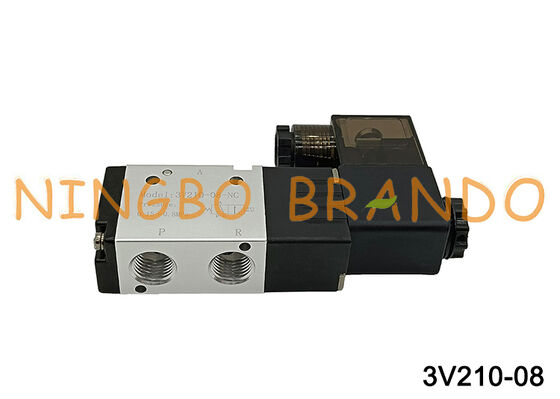 エアタックタイプ 3V210-08-NC 3V210-08-NO 電磁弁 3/2way 3V200シリーズ