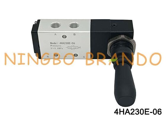 AirTAC タイプ 4HA230E-06 手動バルブ可逆バルブ 4HA230E06 ハンドレバーバルブ