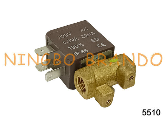 CEME Type Brass Solenoid Valve for Industry 5510 NC 1/8'' 24V 220V