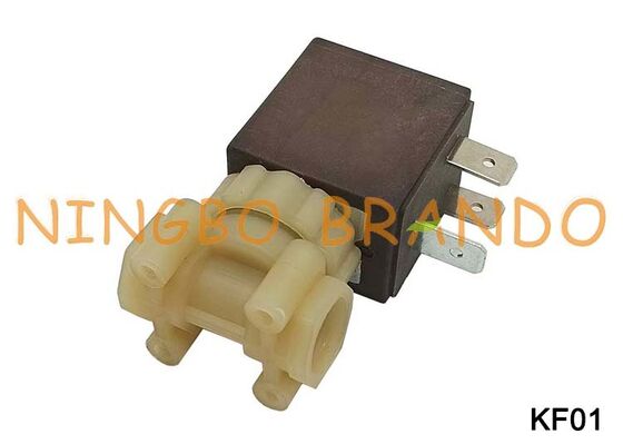CEME タイプ 1/8 インチ 2 ウェイ NC 食品グレード安全 PA66 プラスチック水電磁弁 KF01