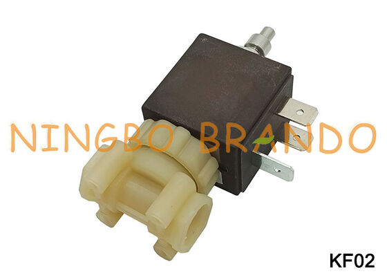 1/8 ''3 ウェイ NC 食品グレード安全コーヒーエスプレッソメーカープラスチック電磁弁 KF02