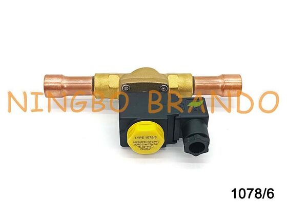 カステル タイプ 1078/6A6 冷凍電磁弁 3/4 インチ 24V 110V 220V